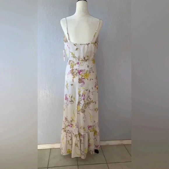 Nanette Lepore Oh So Pretty Hi-Lo Midi Floral Dress Size 2 - Picture 6 of 8
